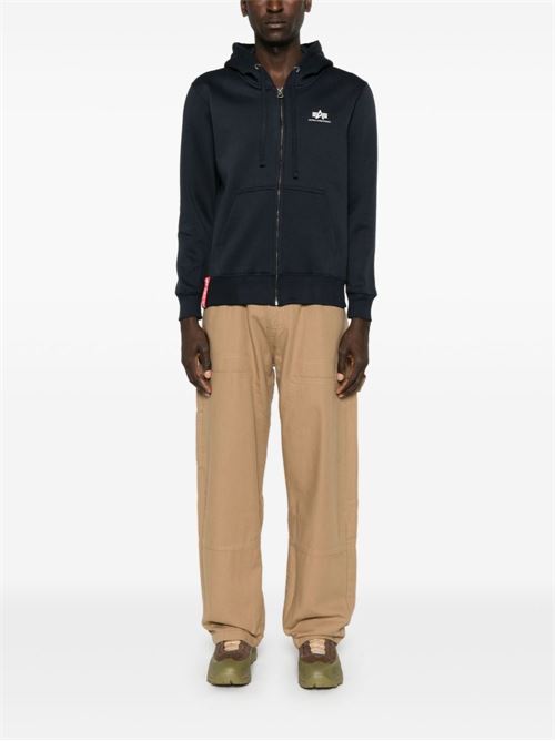 Felpa uomo con cappuccio Alpha Industries | 118342AI07